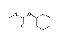 (1S,2R)-2-methylcyclohexyl dimethylcarbamate结构式