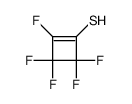 perfluoro-1-cyclobutene-1-thiol结构式