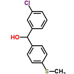 3-CHLORO-4'-(METHYLTHIO)BENZHYDROL图片