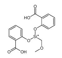 2,2'-[(methoxymethylsilylene)bis(oxy)]bisbenzoic acid structure