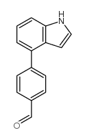 4-(1H-Indol-4-yl)benzaldehyde picture