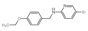 5-BROMO-N-(4-ETHOXYBENZYL)PYRIDIN-2-AMINE结构式