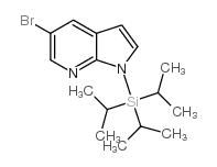 1-三异丙基硅基-5-溴-7-氮杂吲哚图片