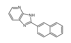 2-naphthalen-2-yl-1H-imidazo[4,5-b]pyridine Structure