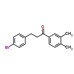 3-(4-Bromophenyl)-1-(3,4-dimethylphenyl)-1-propanone图片