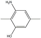 3-氨基-2,5-二甲基苯酚结构式