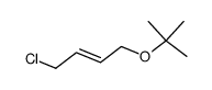 1-tert-butoxy-4-chloro-but-2-ene结构式