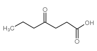 4-OXOHEPTANOIC ACID Structure