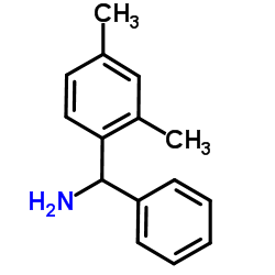 (2,4-dimethylphenyl)(phenyl)methylamine Structure