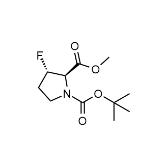 1-(tert-Butyl) 2-methyl (2R,3S)-3-fluoropyrrolidine-1,2-dicarboxylate picture