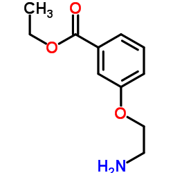 Ethyl 3-(2-aminoethoxy)benzoate结构式