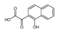 (1-hydroxy-[2]naphthyl)-glyoxylic acid Structure