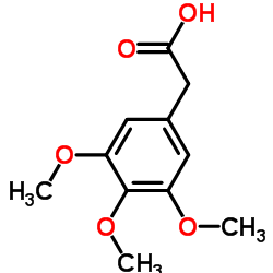 3,4,5-三甲氧基苯乙酸结构式