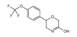 6-[4-(trifluoromethoxy)phenyl]morpholin-3-one picture