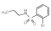 2-Bromo-N-propylbenzenesulfonamide Structure