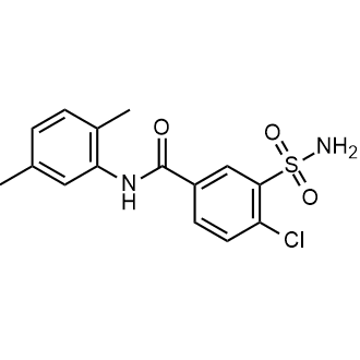 4-氯-N-(2,5-二甲基苯基)-3-氨磺酰苯甲酰胺图片