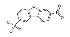 7-nitrodibenzo[b,d]furan-2-sulfonyl chloride structure