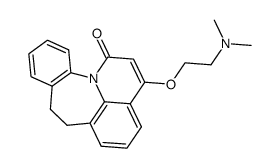 3-(2-Dimethylamino-ethoxy)-7,8-dihydro-12b-aza-benzo[4,5]cyclohepta[1,2,3-de]naphthalen-1-one结构式