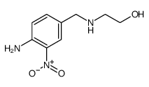 2-[(4-amino-3-nitrophenyl)methylamino]ethanol结构式