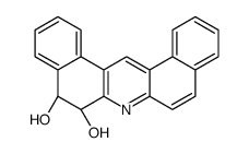 TRANS-DIBENZ(A,J)ACRIDINE-5,6-DIHYDRODIOL结构式