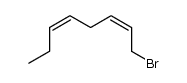 1-bromo-(2Z,5Z)-2,5-octadiene Structure