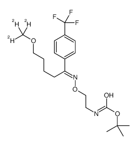 N-Boc Fluvoxamine-d3 Structure