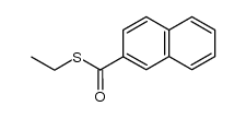 S-ethyl naphthalene-2-carbothioate Structure