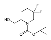 Tert-Butyl 5,5-Difluoro-2-(Hydroxymethyl)Piperidine-1-Carboxylate structure