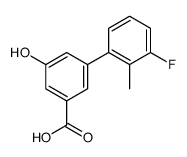 3-(3-fluoro-2-methylphenyl)-5-hydroxybenzoic acid Structure