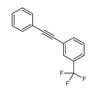 1-(2-phenylethynyl)-3-(trifluoromethyl)benzene结构式