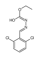 ethyl N-[(E)-(2,6-dichlorophenyl)methylideneamino]carbamate Structure