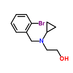 2-[(2-Bromobenzyl)(cyclopropyl)amino]ethanol图片