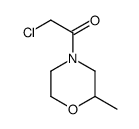 Morpholine, 4-(chloroacetyl)-2-methyl- (9CI) structure