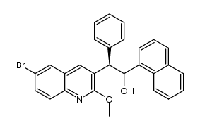 2-(6-溴-2-甲氧基喹啉-3-基)-1-(萘-1-基)-2-苯基乙醇图片