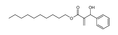 3-phenyl-3-hydroxy-2-methylene-propanoic acid decyl ester结构式