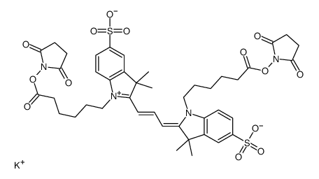 Sulfo-Cy3 diacid, SE Structure