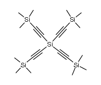 tetrakis[(trimethylsilyl)ethynyl]silane结构式