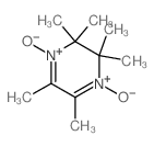 Pyrazine,2,3-dihydro-2,2,3,3,5,6-hexamethyl-, 1,4-dioxide Structure