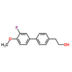 2-(3'-Fluoro-4'-methoxy-4-biphenylyl)ethanol图片