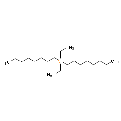 Diethyl(dioctyl)stannane结构式