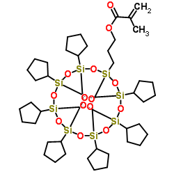 POLY(CYCLOPENTYLSILSESQUIOXANE), METHACRYLOXYPROPYL SUBSTITUTED Structure