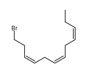 (Z,Z,Z)-1-bromododeca-3,6,9-triene结构式