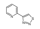 2-(4-1,2,3-THIADIAZOLYL)PYRIDINE structure