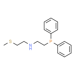 N-[2-(Diphenylphosphino)ethyl]-2-(methylthio)-ethanamine structure