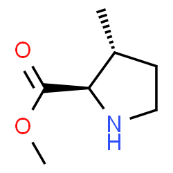 D-Proline, 3-methyl-, methyl ester, trans- (9CI)结构式