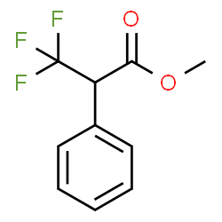 methyl 3,3,3-trifluoro-2-phenylpropionate structure