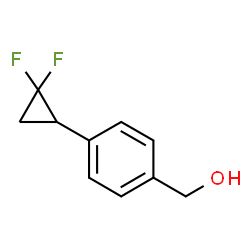 4-(2,2-Difluorocyclopropyl)benzyl Alcohol structure