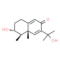 (4aR)-5,6,7,8-Tetrahydro-6α-hydroxy-3-(1-hydroxy-1-methylethyl)-4a,5β-dimethylnaphthalen-2(4aH)-one picture