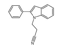 2-phenyl-1H-indole-1-propiononitrile picture