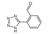 2-(1H-tetrazol-5-yl)benzaldehyde structure